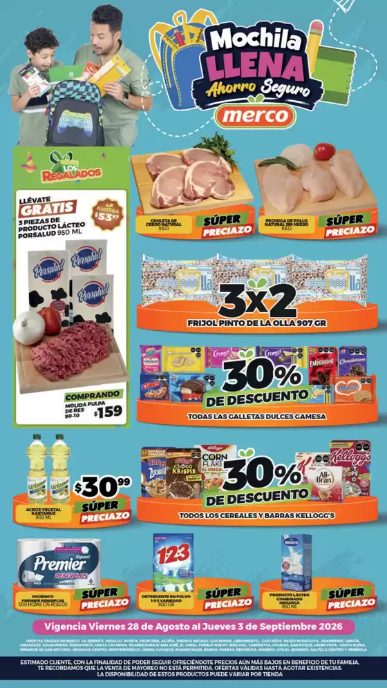 Catálogo Merco en La Magdalena Atlicpac | Folleto semanal del 28 Agosto al 3 Septiembre | 2026-08-28T00:00:00.000Z - 2026-09-03T00:00:00.000Z