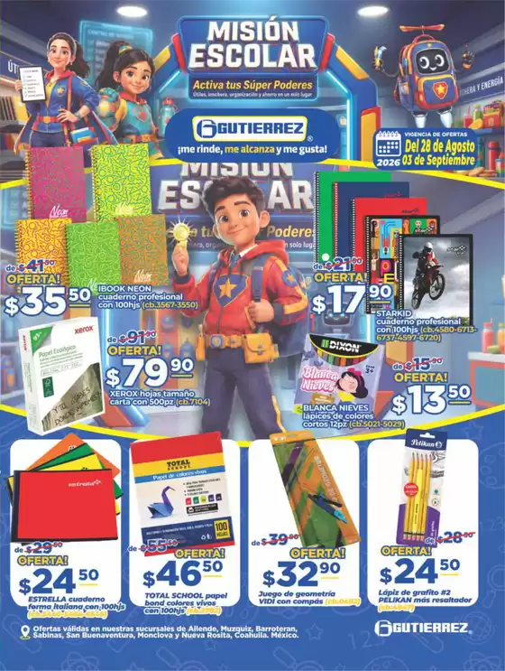 Catálogo Super Gutierrez | Ofertas y promociones actuales | 2026-08-28T00:00:00.000Z - 2026-09-03T00:00:00.000Z