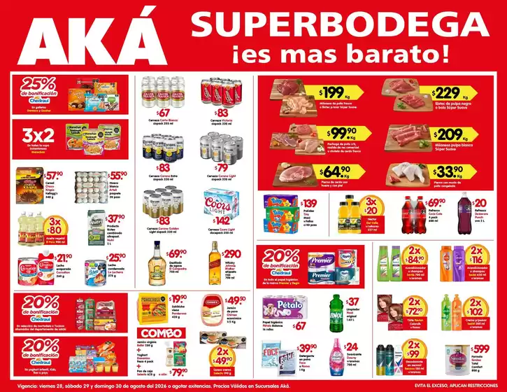 Catálogo AKÁ Superbodega | Ofertas AKÁ Superbodega | 2026-08-28T00:00:00.000Z - 2026-08-30T00:00:00.000Z