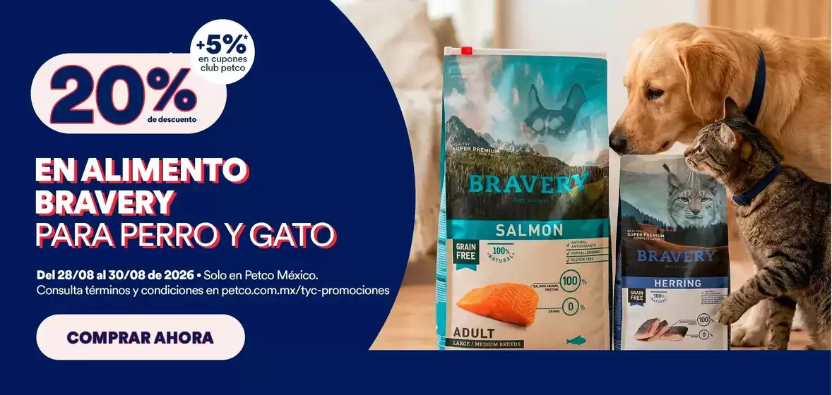 Catálogo Petco | Ofertas Petco | 2026-08-28T00:00:00.000Z - 2026-08-30T00:00:00.000Z