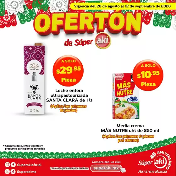 Catálogo Aki Gran Mayoreo | Ofertas exclusivas para nuestros clientes | 2026-08-28T00:00:00.000Z - 2026-09-12T00:00:00.000Z