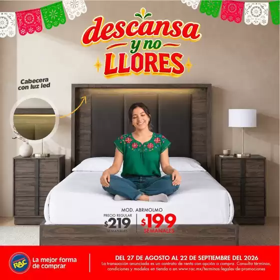 Catálogo RAC | Ahorra ahora con nuestras ofertas | 2026-08-27T00:00:00.000Z - 2026-09-22T00:00:00.000Z
