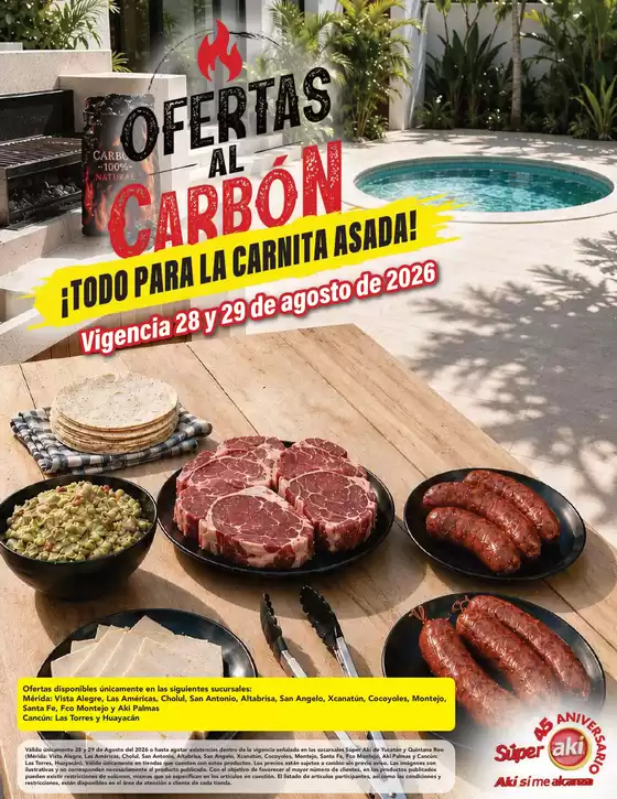 Catálogo Súper Aki | FOLLETO OFERTAS AL CARBON 28 Y 29 AGO compressed | 2026-08-28T00:00:00.000Z - 2026-08-29T00:00:00.000Z