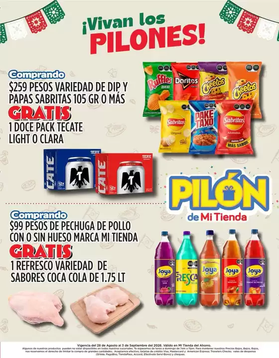 Catálogo Mi Tienda del Ahorro | Grandes descuentos en productos seleccionados | 2026-08-28T00:00:00.000Z - 2026-09-03T00:00:00.000Z