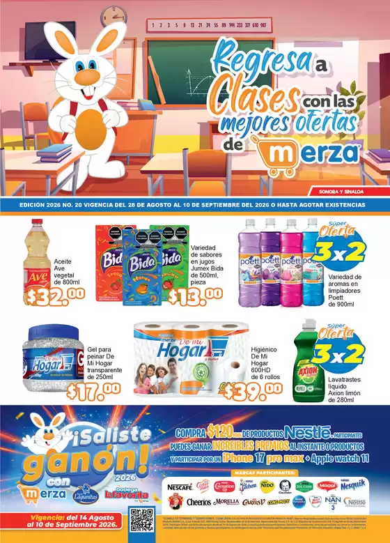 Catálogo Merza | Gangas exclusivas | 2026-08-14T00:00:00.000Z - 2026-09-10T00:00:00.000Z