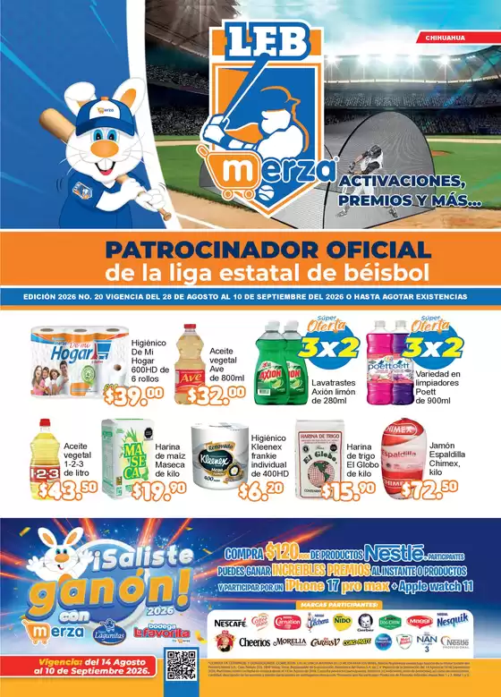 Catálogo Merza | Ofertas para cazadores de gangas | 2026-08-14T00:00:00.000Z - 2026-09-10T00:00:00.000Z