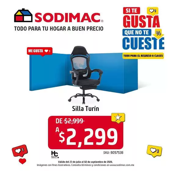 Catálogo Sodimac Constructor | Descuentos y promociones | 2026-07-23T00:00:00.000Z - 2026-09-02T00:00:00.000Z