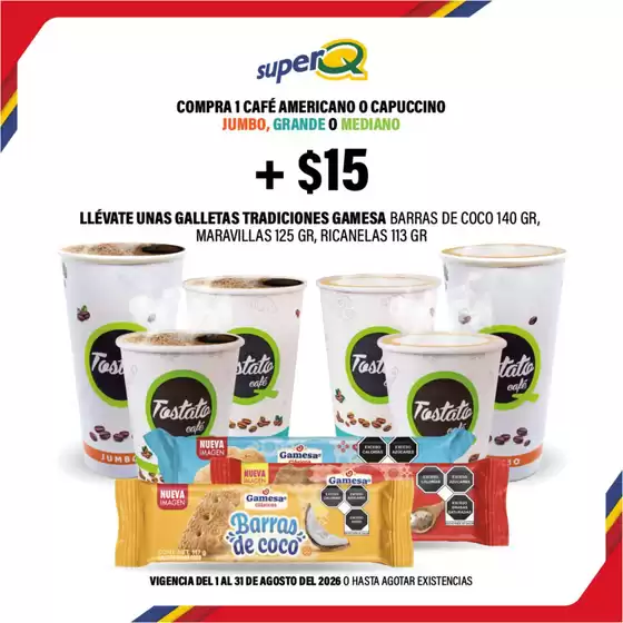 Catálogo Super Q | Excelente oferta para cazadores de gangas | 2026-08-01T00:00:00.000Z - 2026-08-31T00:00:00.000Z