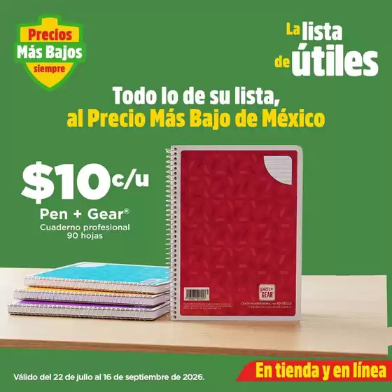 Catálogo Bodega Aurrera en Tlaxcala de Xicohténcatl | Ofertas Bodega Aurrera | 2026-07-22T00:00:00.000Z - 2026-09-16T00:00:00.000Z