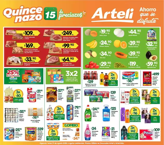 Catálogo Arteli express | Ofertas Arteli express | 2026-08-31T00:00:00.000Z - 2026-08-31T00:00:00.000Z