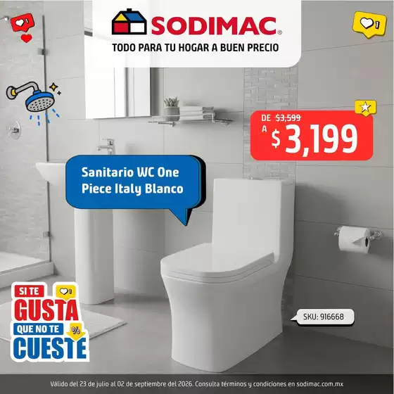 Catálogo Sodimac Constructor en Prados de Santa Rosa | Ofertas especiales para ti | 2026-07-23T00:00:00.000Z - 2026-09-02T00:00:00.000Z