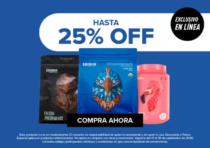 Catálogo GNC | Nuestras mejores gangas | 2026-09-01T00:00:00.000Z - 2026-09-30T00:00:00.000Z