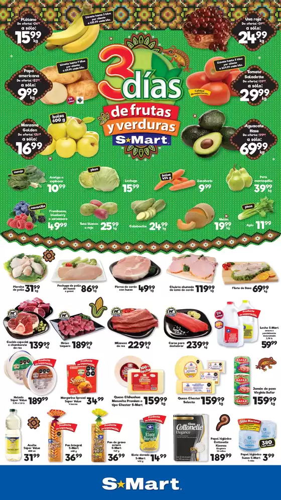 Catálogo S-Mart | Ofertas S-Mart juarez | 2026-09-01T00:00:00.000Z - 2026-09-03T00:00:00.000Z