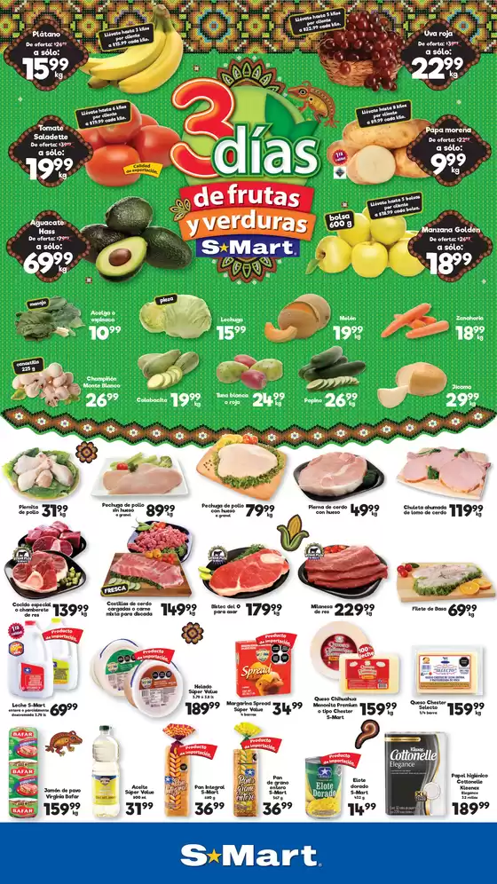 Catálogo S-Mart | Ofertas S-Mart matamoros | 2026-09-01T00:00:00.000Z - 2026-09-03T00:00:00.000Z