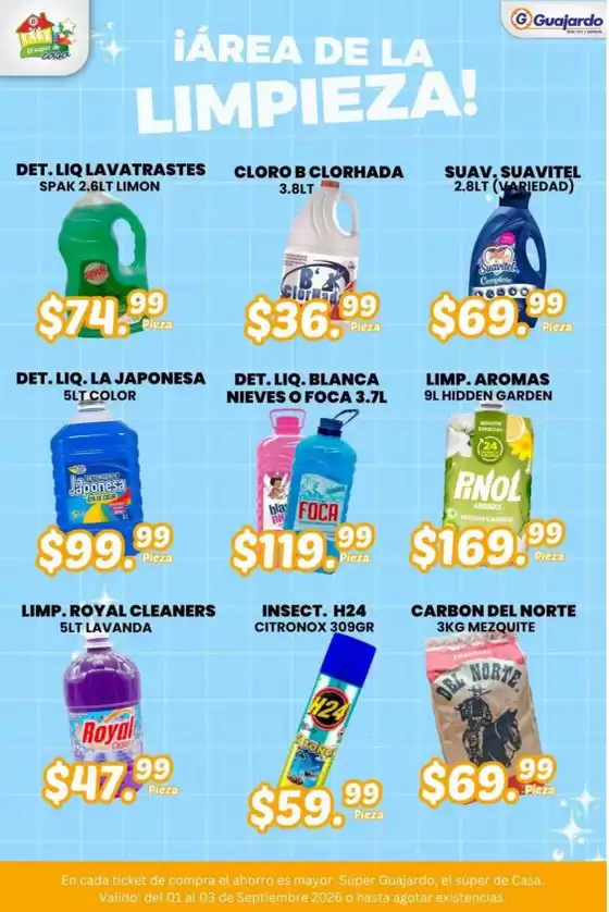 Catálogo Guajardo | Ofertas Guajardo | 2026-09-01T00:00:00.000Z - 2026-09-03T00:00:00.000Z