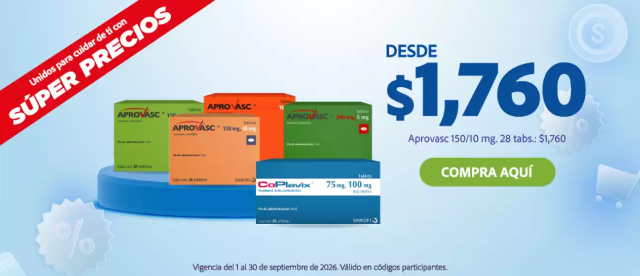 Catálogo Farmatodo | Excelente oferta para todos los clientes | 2026-09-01T00:00:00.000Z - 2026-09-30T00:00:00.000Z