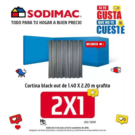 Catálogo Sodimac Constructor | Nuevas ofertas para descubrir | 2026-07-23T00:00:00.000Z - 2026-09-02T00:00:00.000Z