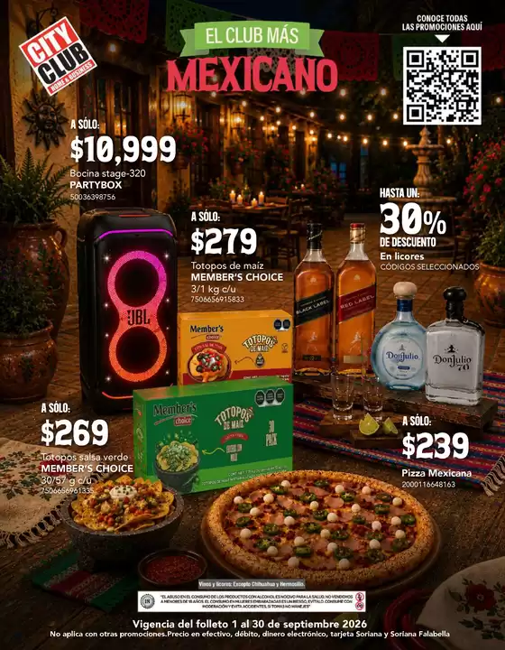 Catálogo City Club en Prados de Santa Rosa | Folleto Septiembre 2026 | 2026-09-01T00:00:00.000Z - 2026-09-30T00:00:00.000Z