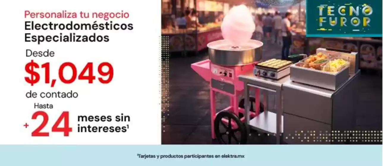 Catálogo Elektra | Grandes descuentos en productos seleccionados | 2026-09-01T00:00:00.000Z - 2026-09-30T00:00:00.000Z