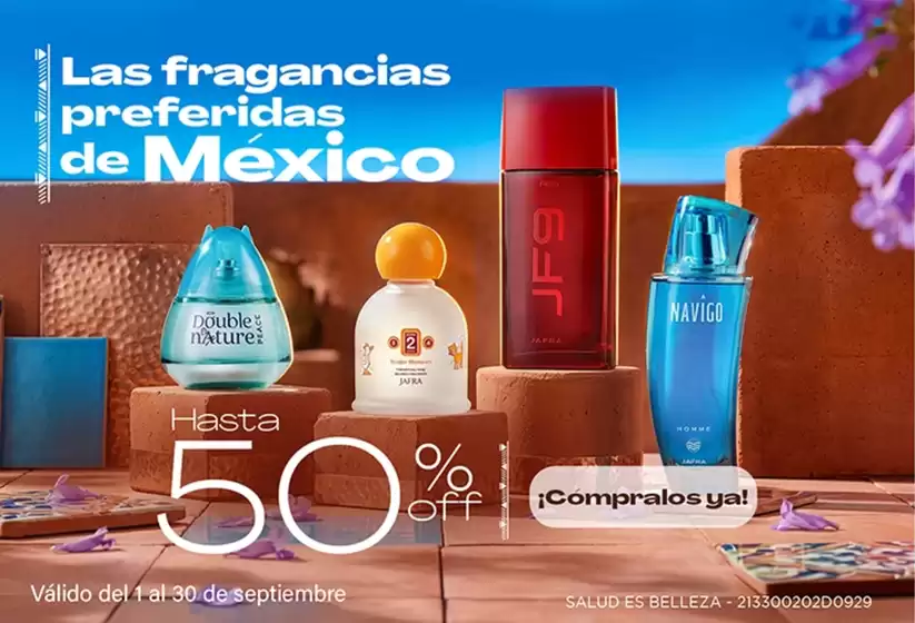 Catálogo Jafra | Descuentos y promociones | 2026-09-01T00:00:00.000Z - 2026-09-30T00:00:00.000Z