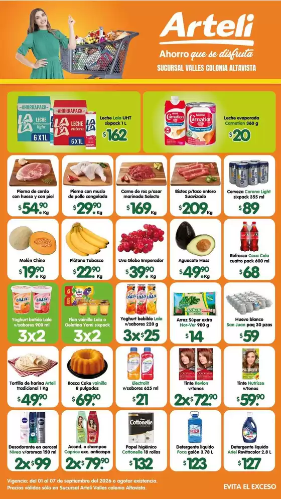 Catálogo Arteli express en Kantunilkín | Gangas y ofertas actuales | 2026-09-01T00:00:00.000Z - 2026-09-07T00:00:00.000Z