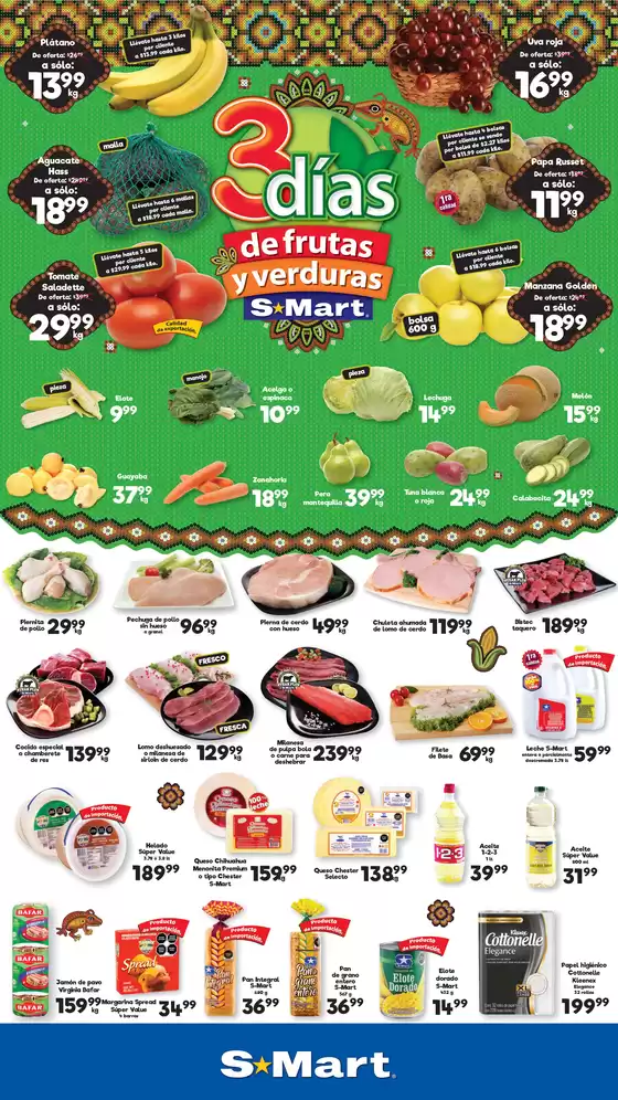 Catálogo S-Mart | Ofertas S-Mart chihuahua | 2026-09-02T00:00:00.000Z - 2026-09-03T00:00:00.000Z