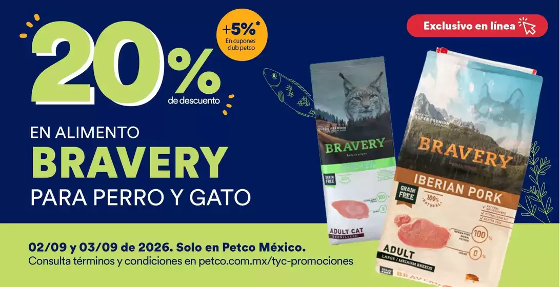Catálogo Petco | Promociones actuales | 2026-09-02T00:00:00.000Z - 2026-09-03T00:00:00.000Z