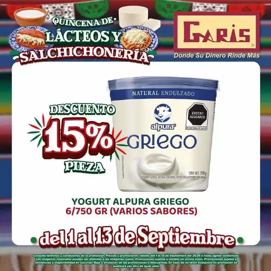 Catálogo Garis | Ofertas para cazadores de gangas | 2026-09-01T00:00:00.000Z - 2026-09-13T00:00:00.000Z