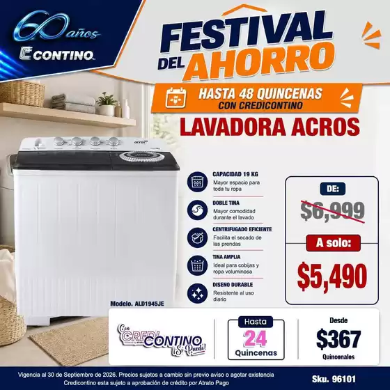 Catálogo Contino en Ciudad de México | Ahorra ahora con nuestras ofertas | 2026-09-03T00:00:00.000Z - 2026-09-30T00:00:00.000Z