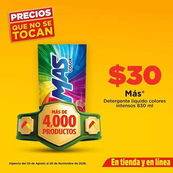 Catálogo Bodega Aurrera en Chiapa de Corzo | Descuentos y promociones | 2026-08-20T00:00:00.000Z - 2026-11-20T00:00:00.000Z