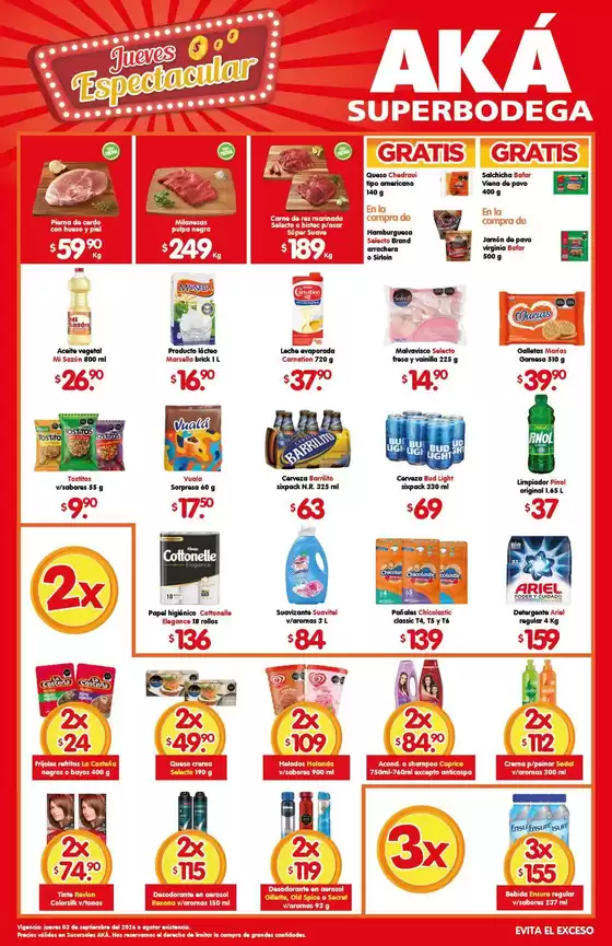 Catálogo AKÁ Superbodega | Ofertas AKÁ Superbodega | 2026-09-03T00:00:00.000Z - 2026-09-03T00:00:00.000Z
