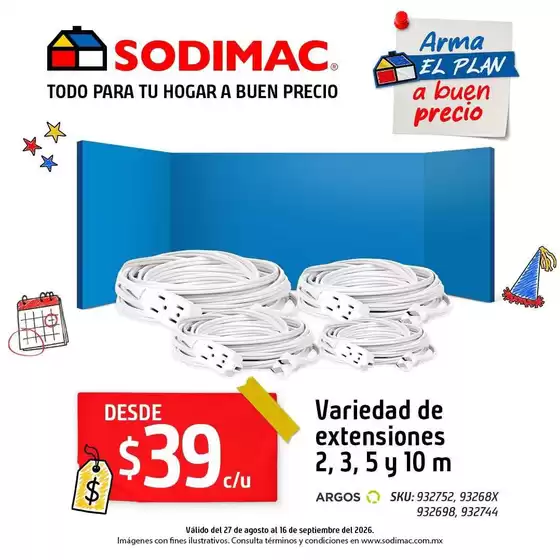 Catálogo Sodimac Constructor | Ofertas principales para todos los clientes | 2026-08-27T00:00:00.000Z - 2026-09-16T00:00:00.000Z