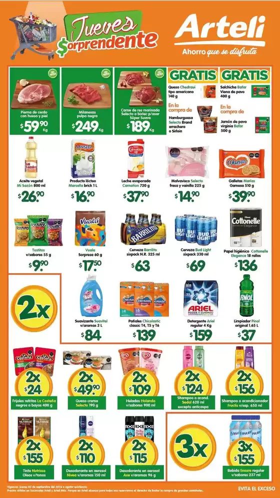 Catálogo Arteli express | Ofertas Arteli express | 2026-09-03T00:00:00.000Z - 2026-09-03T00:00:00.000Z