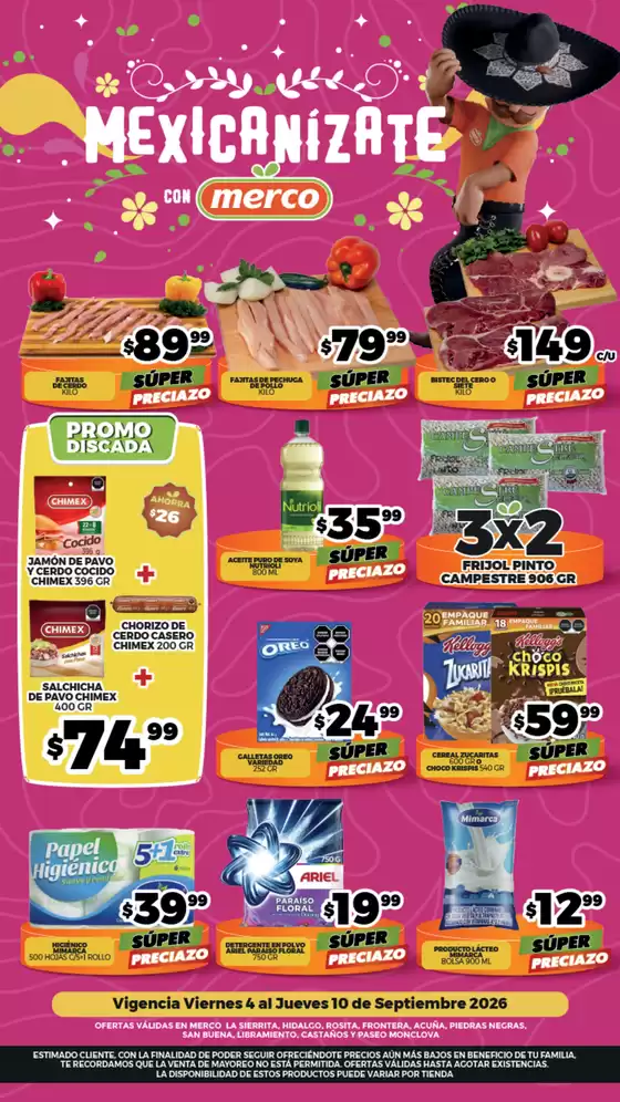 Catálogo Merco | Mexicanízate con Merco | 2026-09-04T00:00:00.000Z - 2026-09-10T00:00:00.000Z