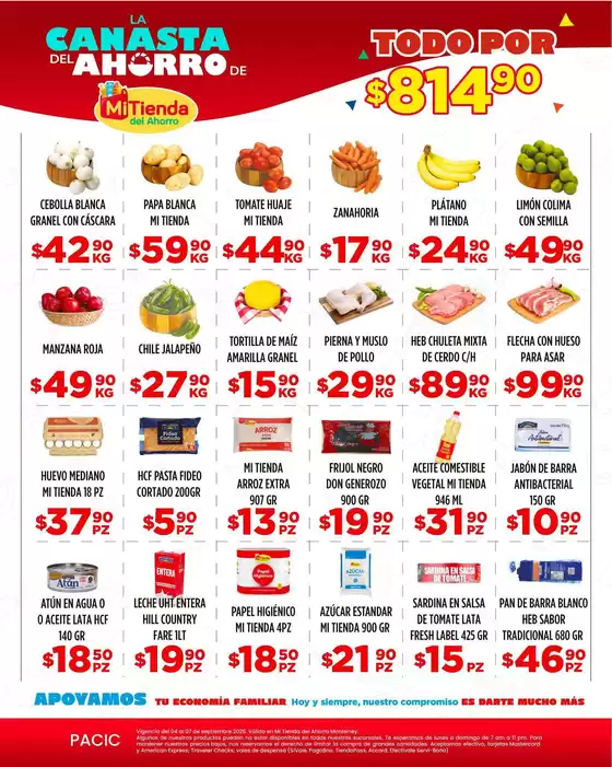 Catálogo Mi Tienda del Ahorro | Gangas y ofertas actuales | 2026-09-04T00:00:00.000Z - 2026-09-07T00:00:00.000Z