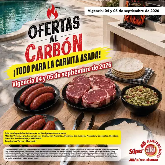Catálogo Súper Aki | Ofertas especiales atractivas para todos | 2026-09-04T00:00:00.000Z - 2026-09-05T00:00:00.000Z