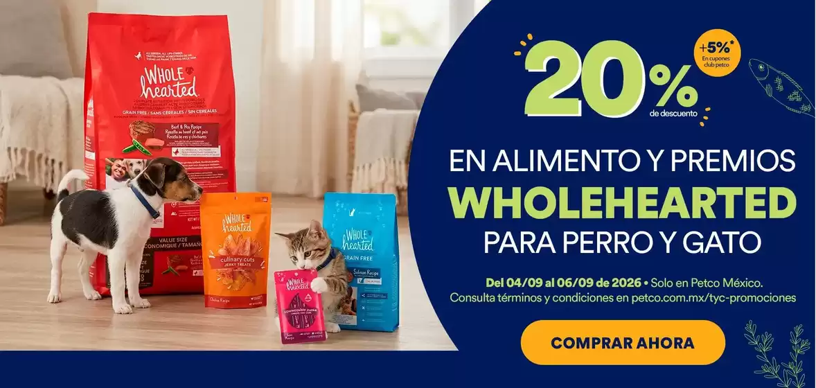 Catálogo Petco | Ofertas Petco | 2026-09-04T00:00:00.000Z - 2026-09-06T00:00:00.000Z