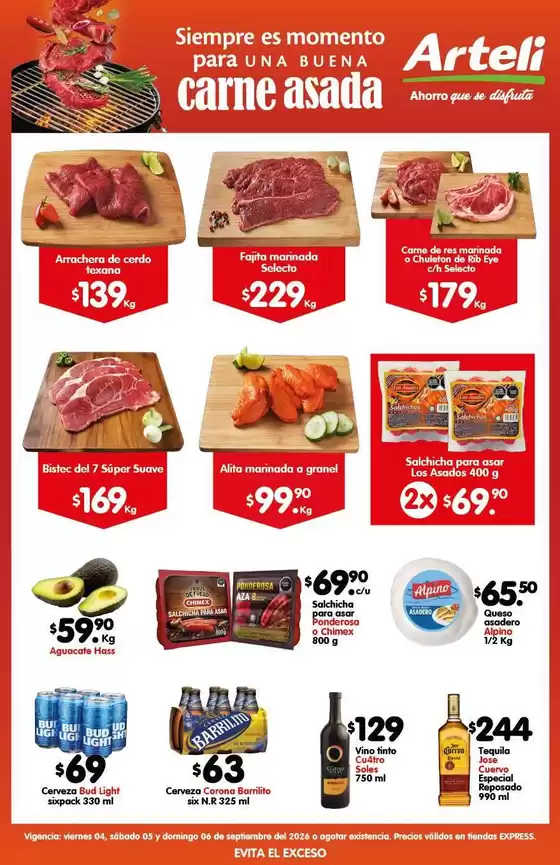 Catálogo Arteli express | Nuestras mejores ofertas para ti | 2026-09-04T00:00:00.000Z - 2026-09-06T00:00:00.000Z