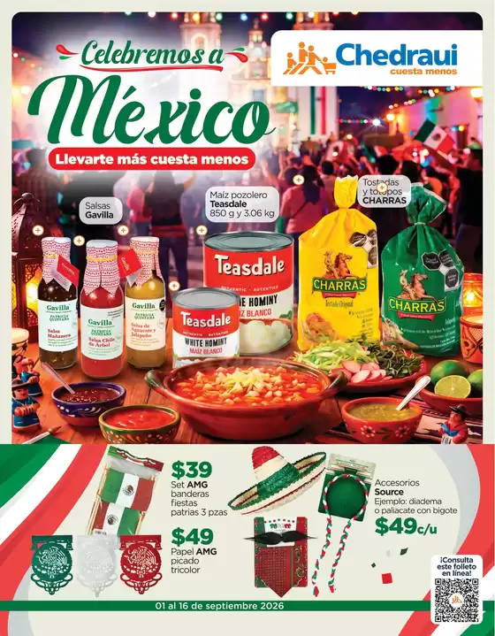 Catálogo Chedraui | Ofertas Chedraui | 2026-09-01T00:00:00.000Z - 2026-09-16T00:00:00.000Z