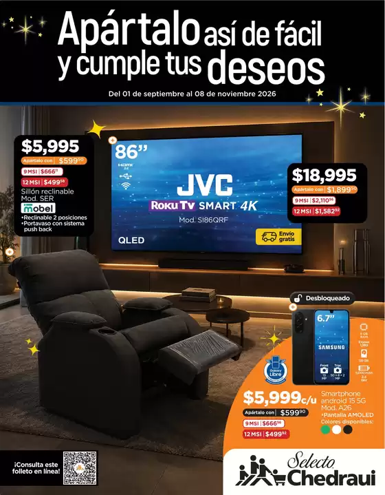 Catálogo Chedraui | Ofertas para cazadores de gangas | 2026-09-01T00:00:00.000Z - 2026-11-08T00:00:00.000Z
