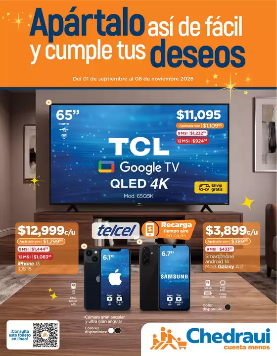 Catálogo Chedraui | Ofertas y promociones actuales | 2026-09-01T00:00:00.000Z - 2026-11-08T00:00:00.000Z