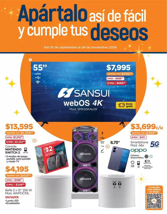 Catálogo Chedraui | Ofertas exclusivas para nuestros clientes | 2026-09-01T00:00:00.000Z - 2026-11-08T00:00:00.000Z