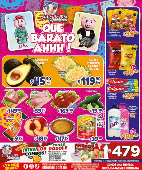 Catálogo El Florido en Tamuín | VOLANTE MEXICALI WEB 44 | 2026-09-04T00:00:00.000Z - 2026-09-10T00:00:00.000Z