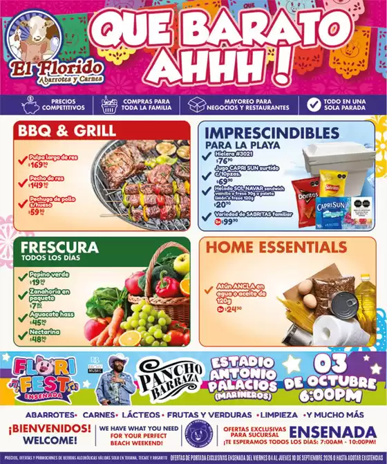 Catálogo El Florido en Tamuín | VOLANTE ENSENADA WEB 43 | 2026-09-04T00:00:00.000Z - 2026-09-10T00:00:00.000Z