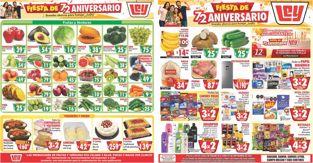 Catálogo Casa Ley | Ahorra ahora con nuestras ofertas | 2026-09-05T00:00:00.000Z - 2026-09-07T00:00:00.000Z
