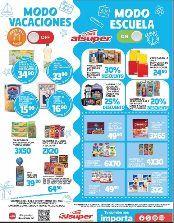 Catálogo Alsuper | Alsuper Laguna | 2026-09-04T00:00:00.000Z - 2026-09-07T00:00:00.000Z