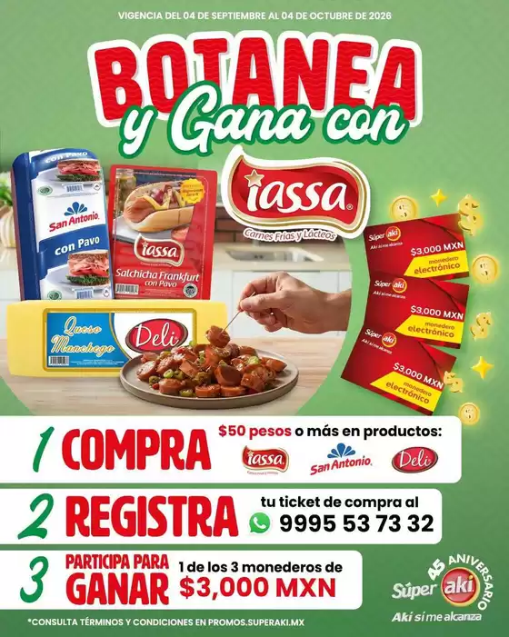 Catálogo Aki Gran Mayoreo en Tamuín | Ofertas y promociones actuales | 2026-09-04T00:00:00.000Z - 2026-10-04T00:00:00.000Z