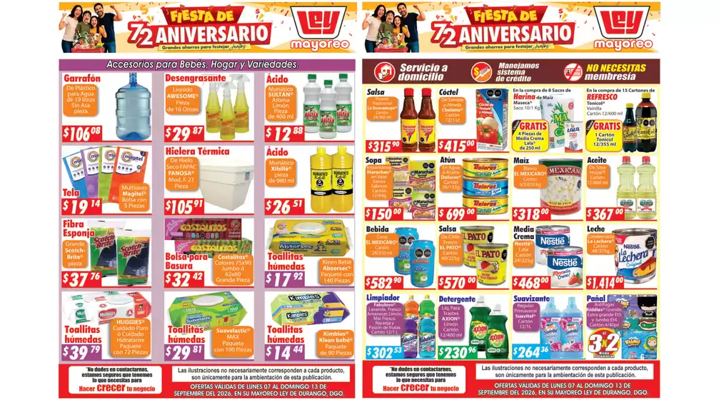 Catálogo Casa Ley | Ofertas y promociones actuales | 2026-09-07T00:00:00.000Z - 2026-09-13T00:00:00.000Z