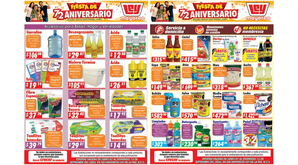 Catálogo Casa Ley | Gangas exclusivas | 2026-09-07T00:00:00.000Z - 2026-09-13T00:00:00.000Z