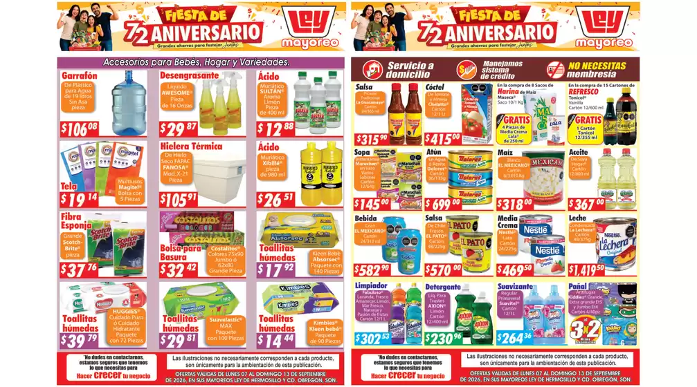 Catálogo Casa Ley | Ofertas para cazadores de gangas | 2026-09-07T00:00:00.000Z - 2026-09-13T00:00:00.000Z